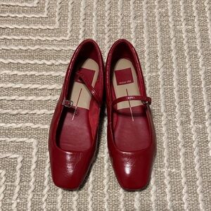Dolce Vita Burgundy Mary Jane Flats